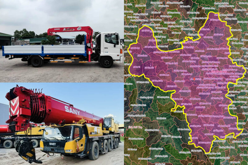 Thuê Xe Cẩu Tại Ba Đình, Hà Nội