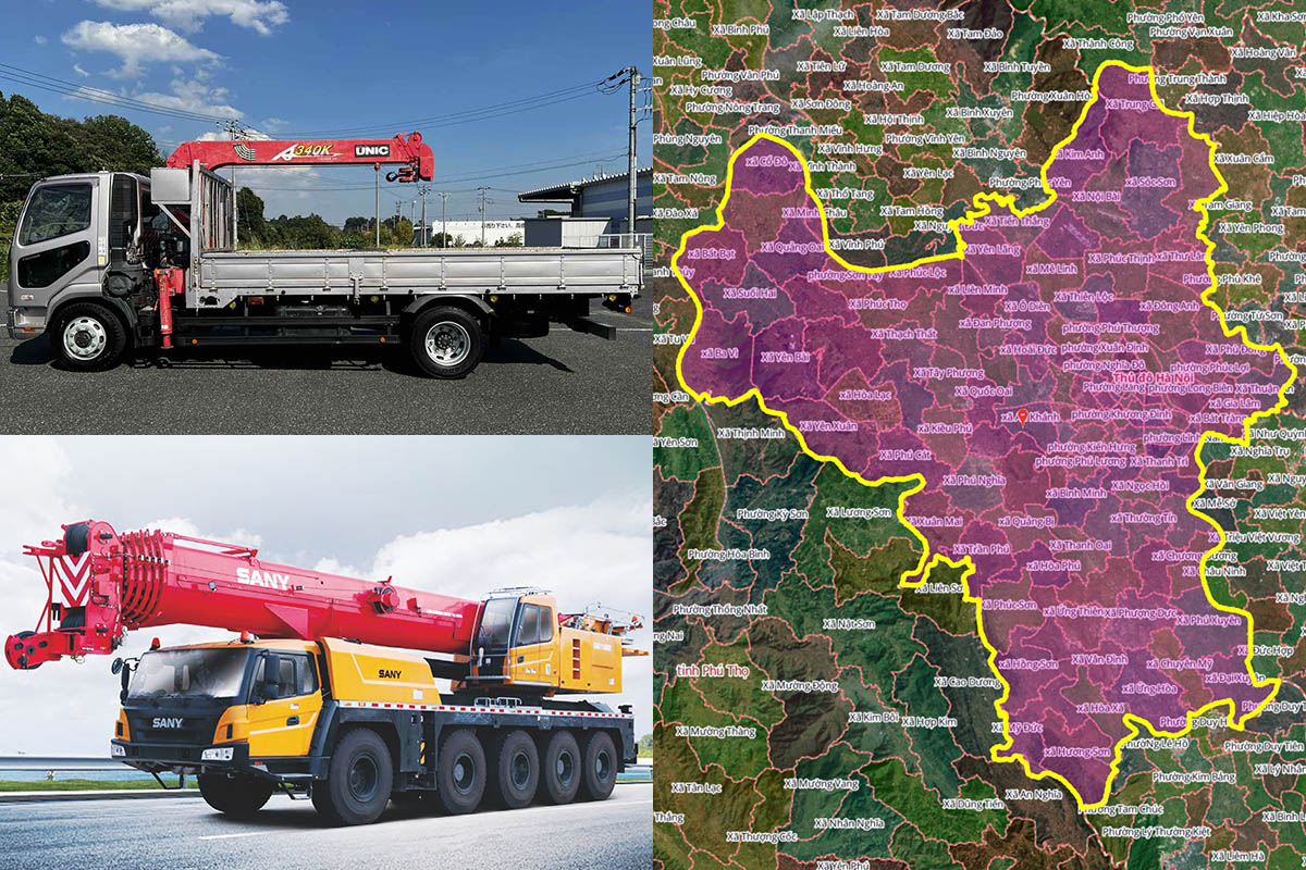 Thuê Xe Cẩu Tại Tây Hồ, Hà Nội