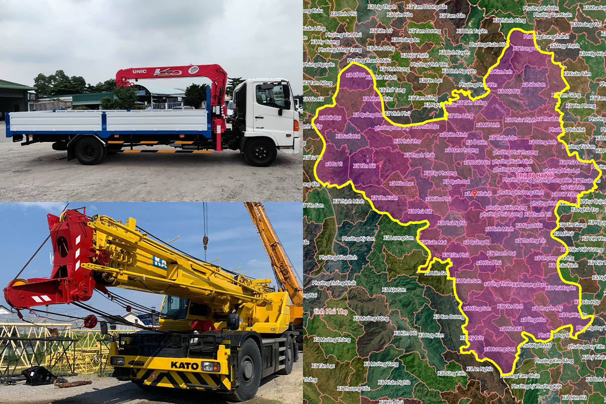 Thuê Xe Cẩu Tại Chương Mỹ, Hà Nội