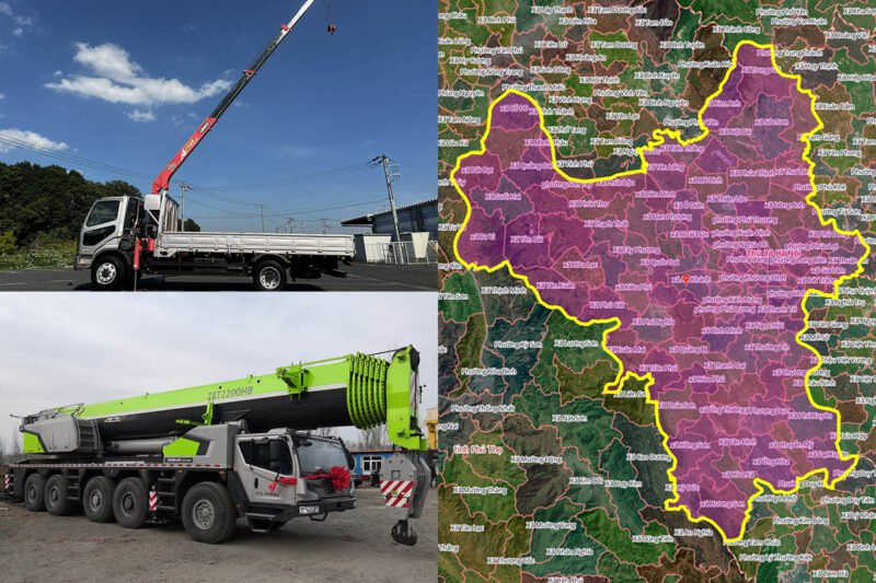 Thuê Xe Cẩu Tại Đông Anh, Hà Nội