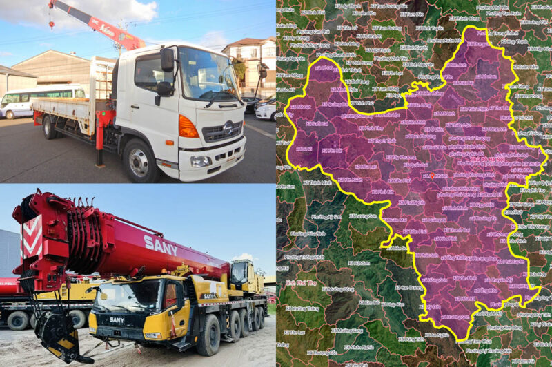 Thuê Xe Cẩu Tại Gia Lâm, Hà Nội