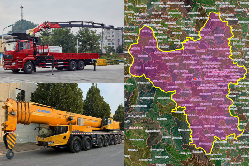 Thuê Xe Cẩu Tại Hà Đông, Hà Nội