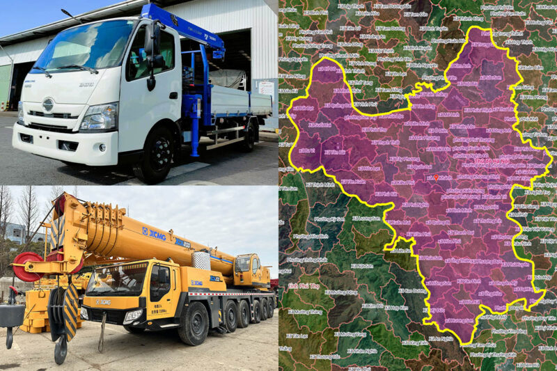 Thuê Xe Cẩu Tại Hai Bà Trưng, Hà Nội