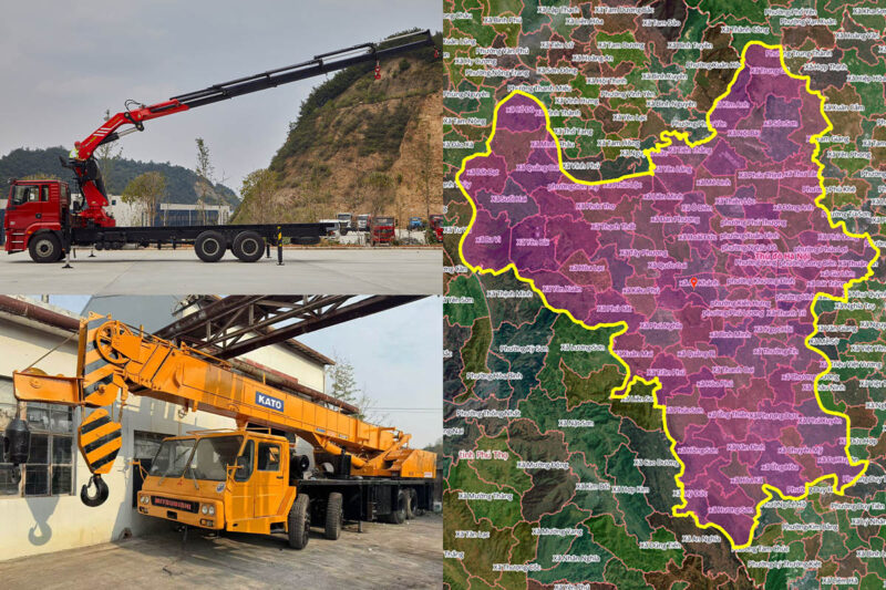 Thuê Xe Cẩu Tại Hoài Đức, Hà Nội