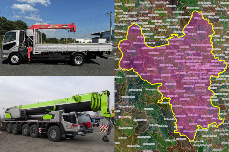 Thuê Xe Cẩu Tại Long Biên, Hà Nội