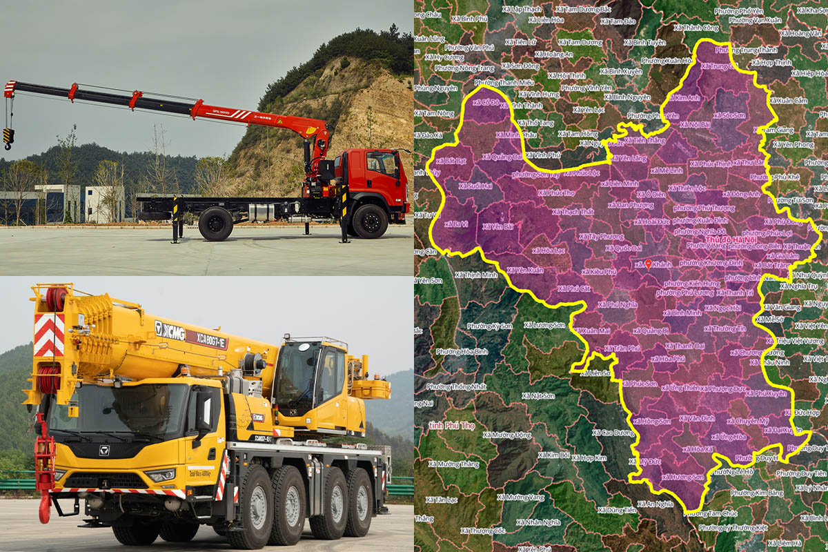 Thuê Xe Cẩu Tại Thanh Oai, Hà Nội