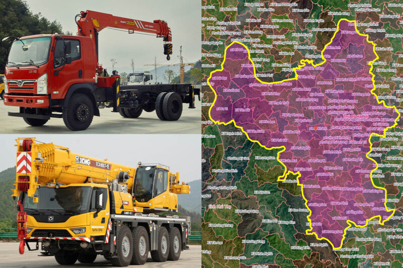 Thuê Xe Cẩu Tại Thanh Trì, Hà Nội