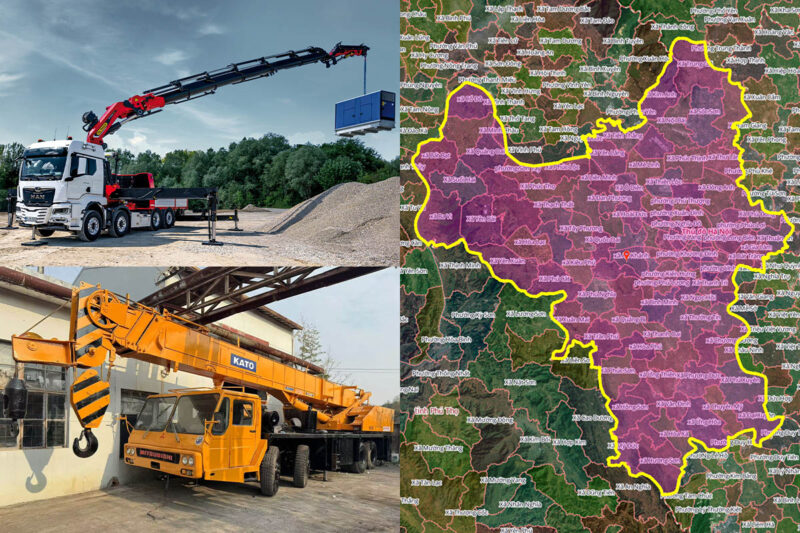 Thuê Xe Cẩu Tại Thanh Xuân, Hà Nội