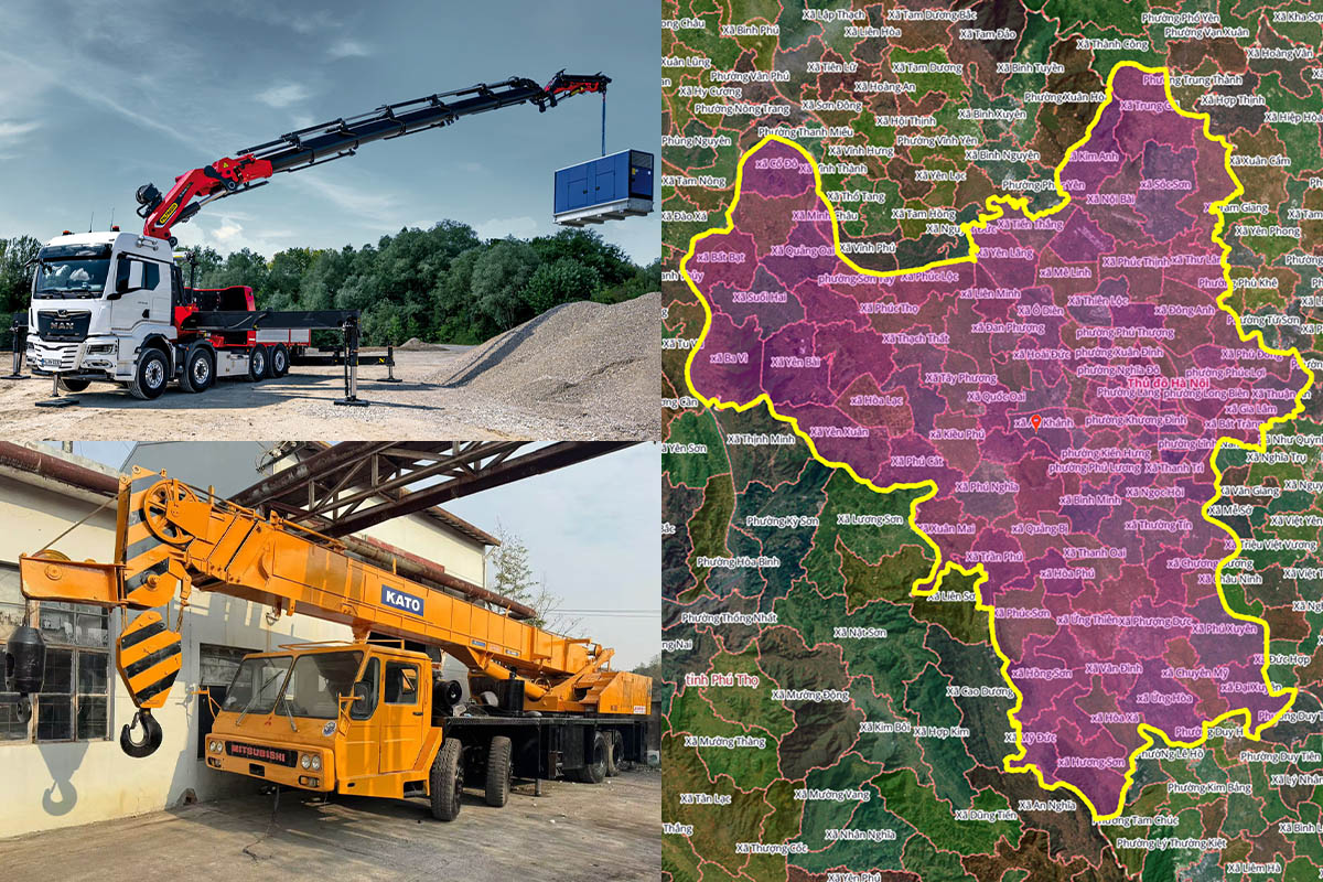 Thuê Xe Cẩu Tại Thanh Xuân, Hà Nội