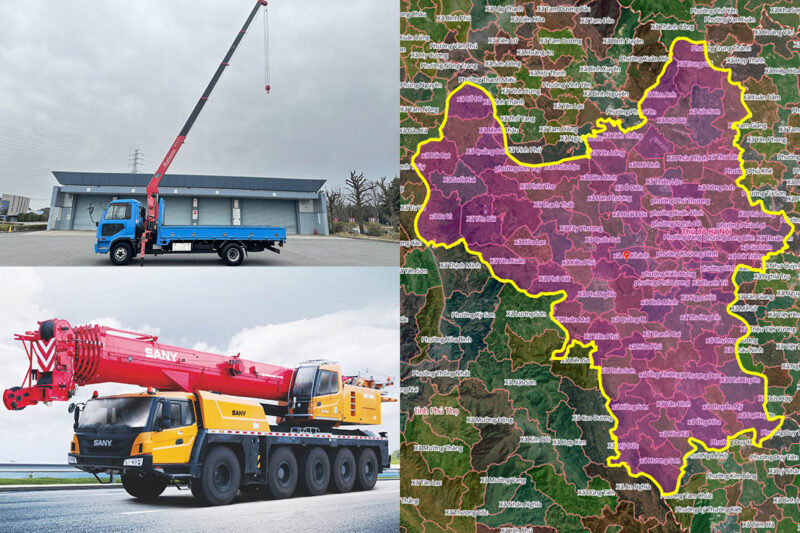 Thuê Xe Cẩu Tại Thường Tín, Hà Nội