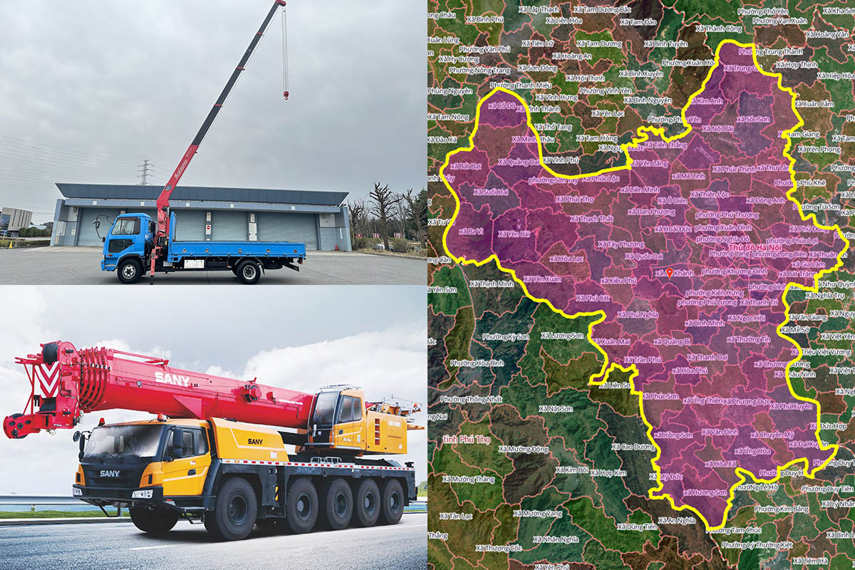 Thuê Xe Cẩu Tại Thường Tín, Hà Nội