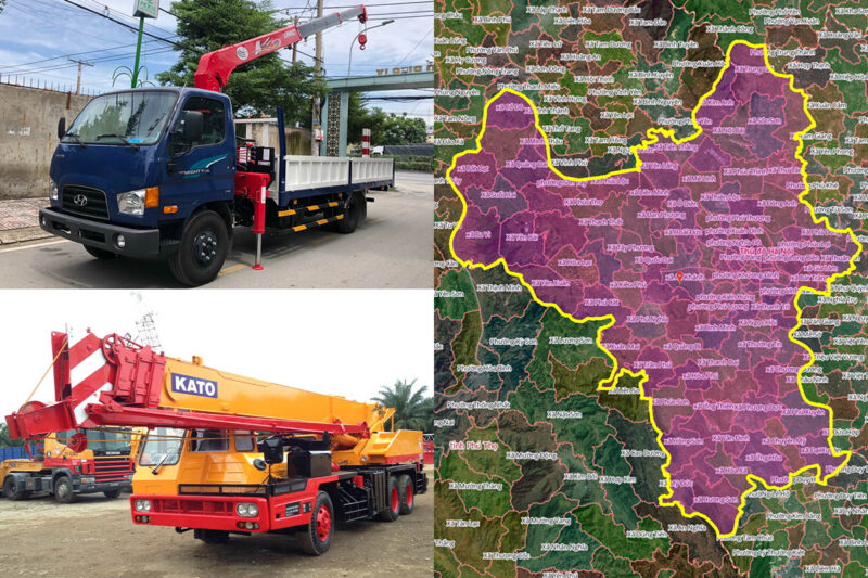 Thuê Xe Cẩu Tại Ứng Hòa, Hà Nội