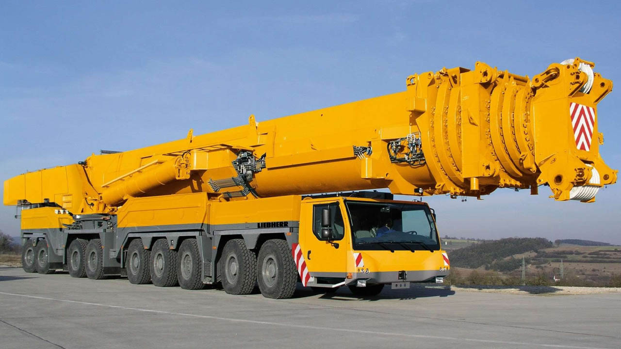 Cho thuê xe cẩu Liebherr
