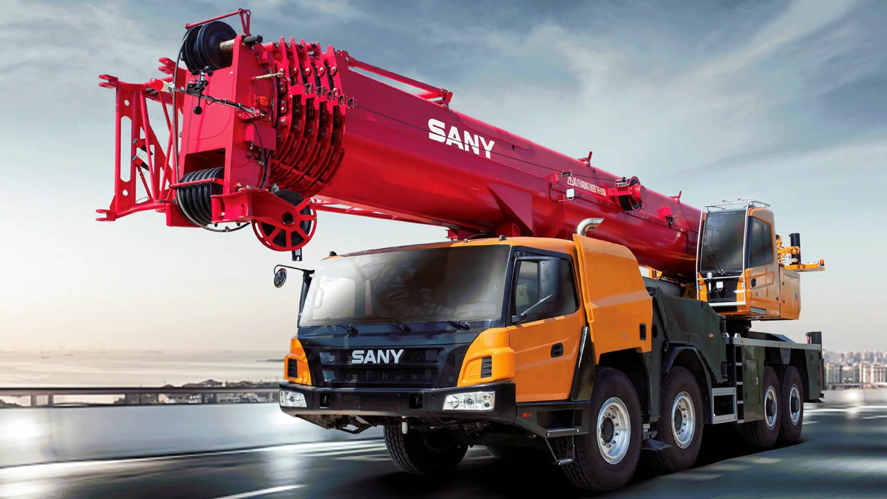 Cho thuê xe cẩu SANY tại Hà Nội