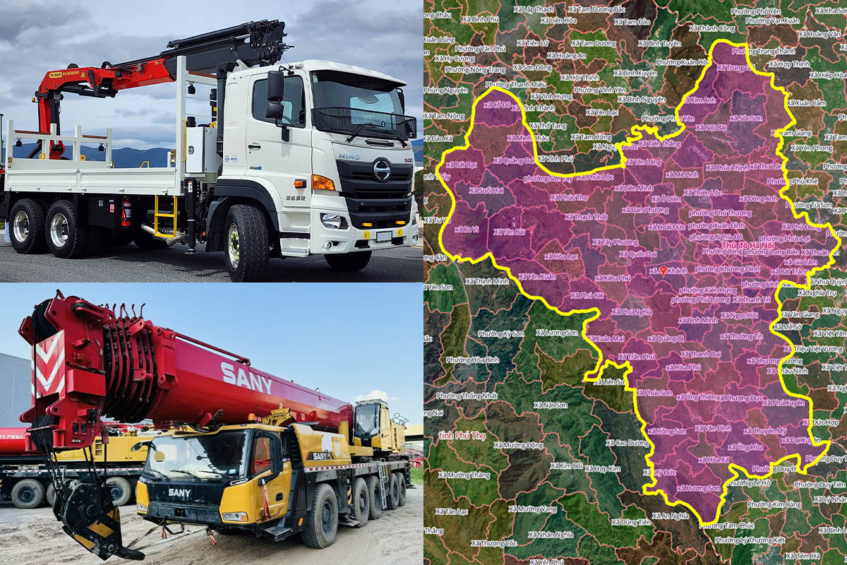 Thuê Xe Cẩu Tại Phường Đại Mỗ, Hà Nội