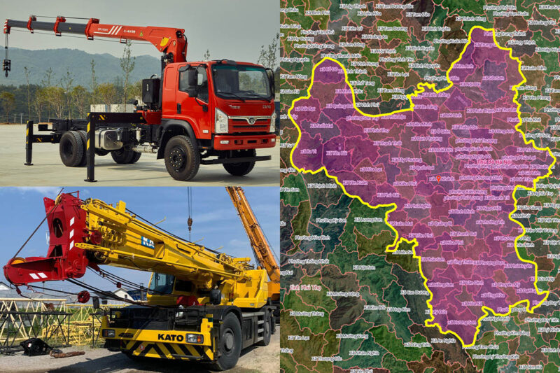 Thuê Xe Cẩu Tại Phường Đông Ngạc, Hà Nội