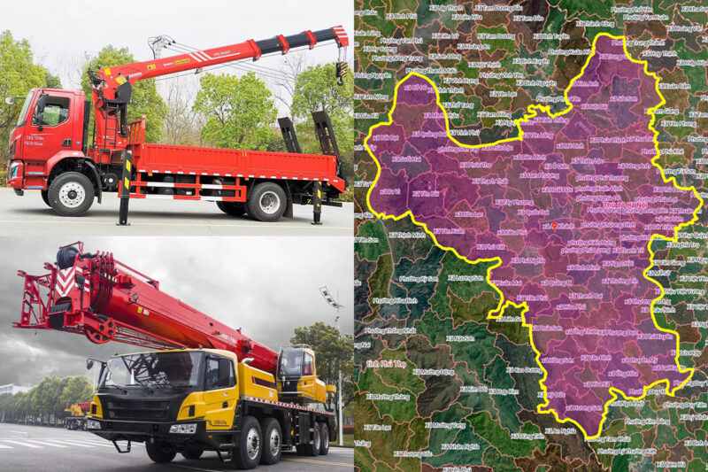 Thuê Xe Cẩu Tại Phường Dương Nội, Hà Nội