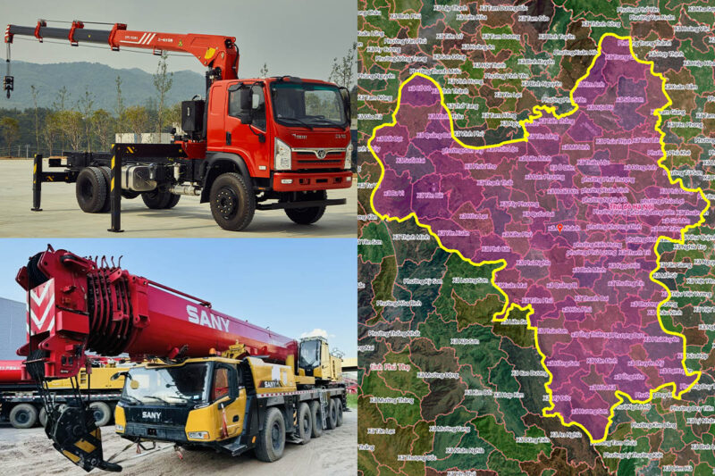 Thuê Xe Cẩu Tại Phường Kiến Hưng, Hà Nội