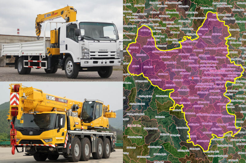 Thuê Xe Cẩu Tại Phường Phú Lương, Hà Nội