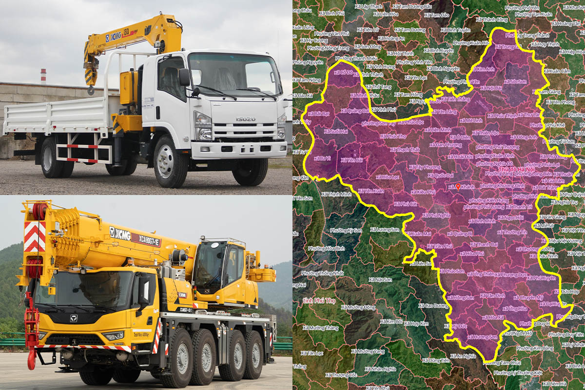 Thuê Xe Cẩu Tại Phường Phú Lương, Hà Nội