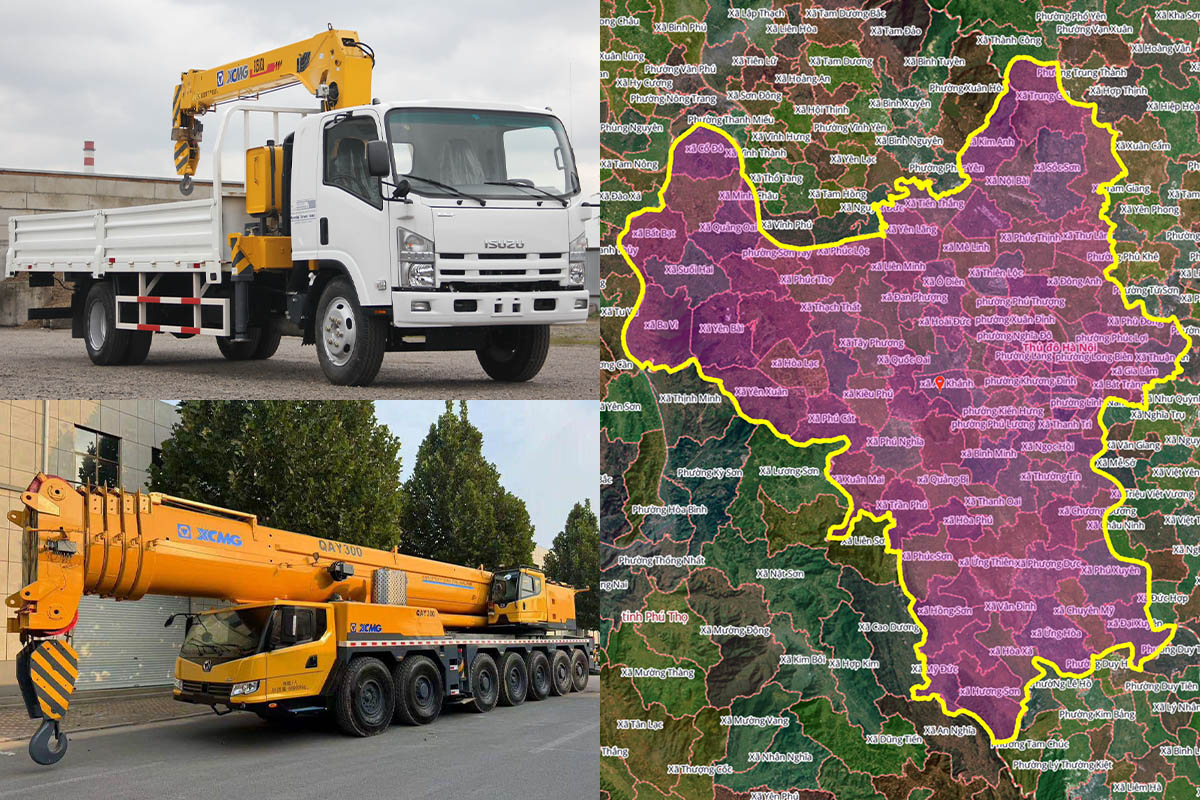 Thuê Xe Cẩu Tại Phường Phúc Lợi, Hà Nội