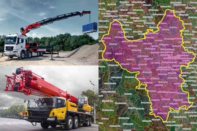 Thuê Xe Cẩu Tại Phường Tây Mỗ, Hà Nội