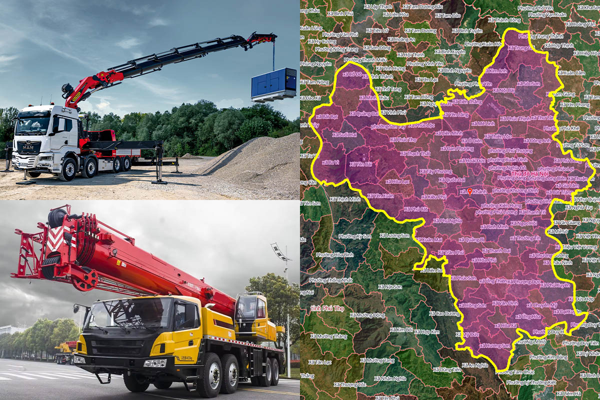 Thuê Xe Cẩu Tại Phường Tây Mỗ, Hà Nội