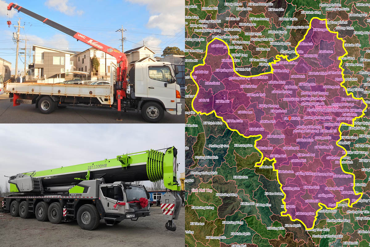 Thuê Xe Cẩu Tại Phường Thanh Liệt, Hà Nội