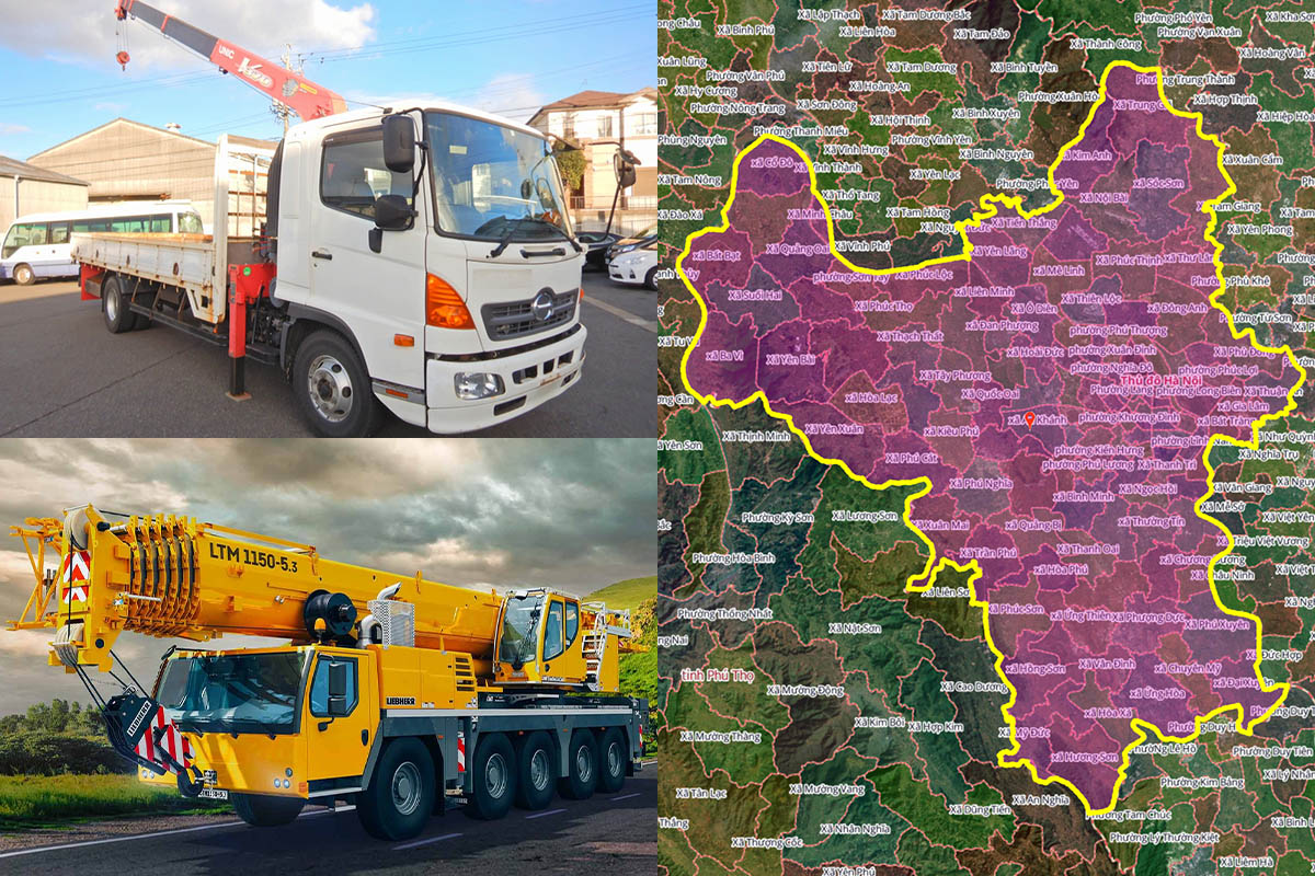 Thuê Xe Cẩu Tại Phường Xuân Phương, Hà Nội