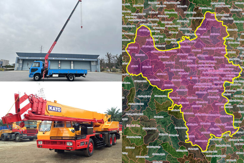 Thuê Xe Cẩu Tại Phường Yên Nghĩa, Hà Nội