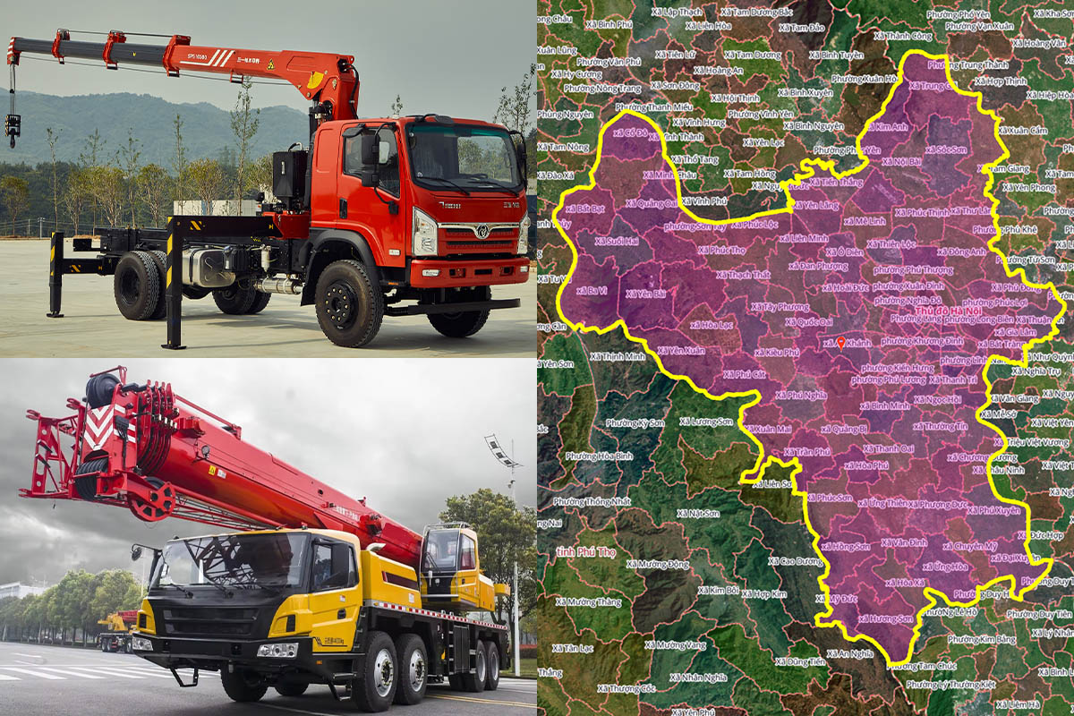 Thuê Xe Cẩu Tại Xã Chương Dương, Hà Nội