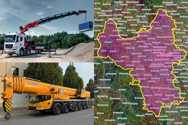 Thuê Xe Cẩu Tại Xã Hồng Vân, Hà Nội