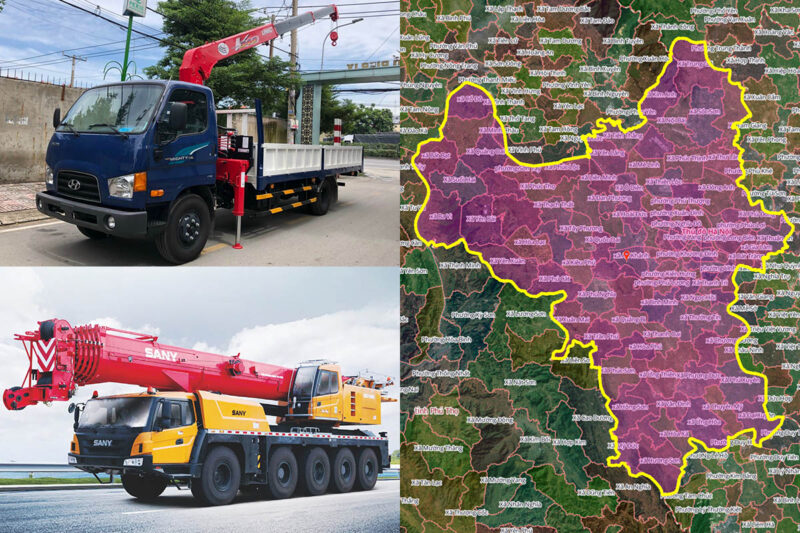 Thuê Xe Cẩu Tại Xã Nam Phủ, Hà Nội