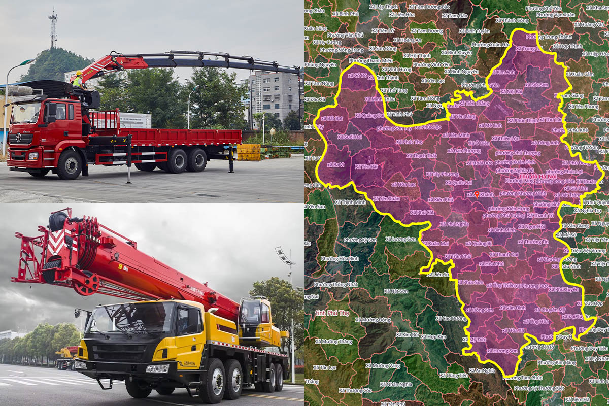 Thuê Xe Cẩu Tại Phường Cửa Nam, Hà Nội