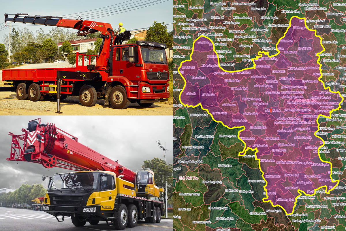 Thuê Xe Cẩu Tại Phường Khương Đình, Hà Nội