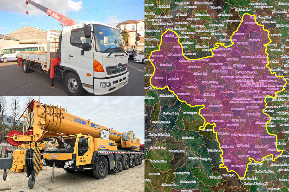 Thuê Xe Cẩu Tại Phường Kim Liên, Hà Nội