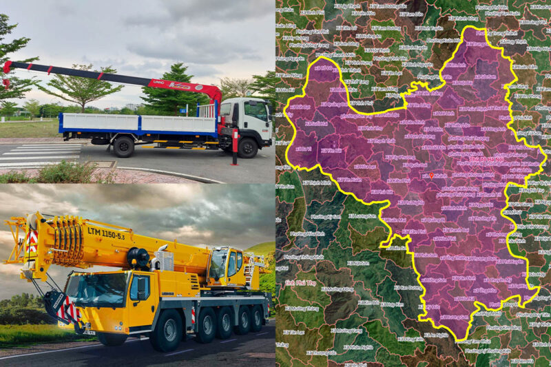 Thuê Xe Cẩu Tại Phường Láng, Hà Nội