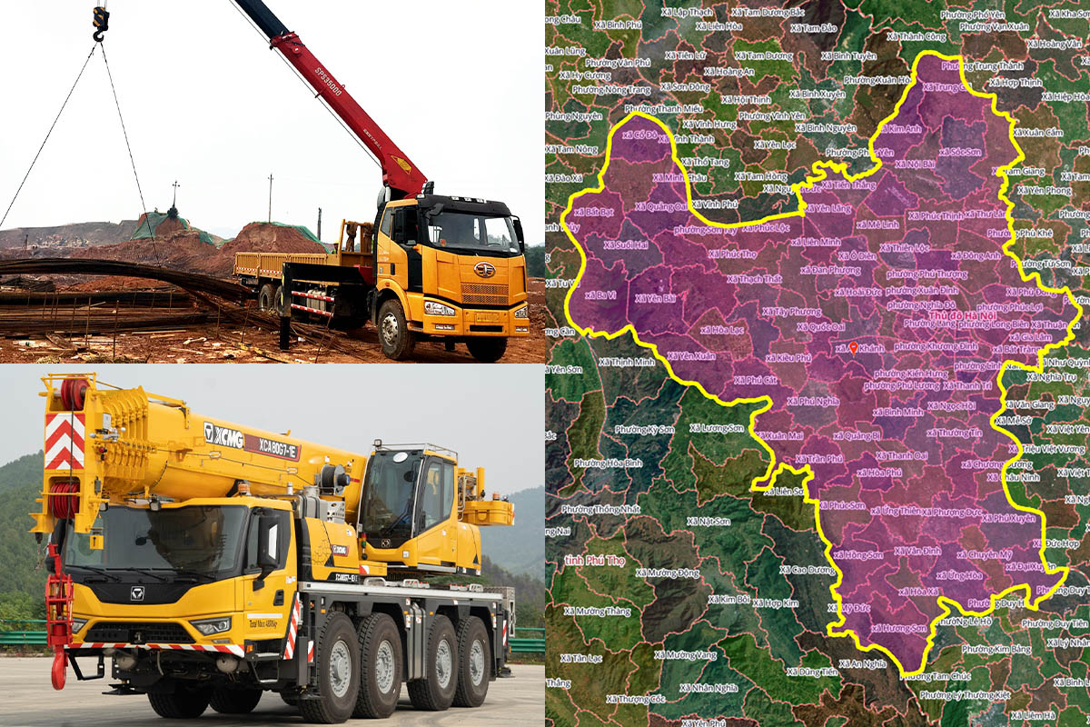 Thuê Xe Cẩu Tại Phường Nghĩa Đô, Hà Nội