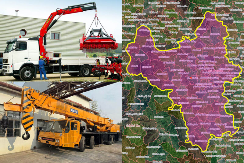 Thuê Xe Cẩu Tại Phường Phú Thượng, Hà Nội