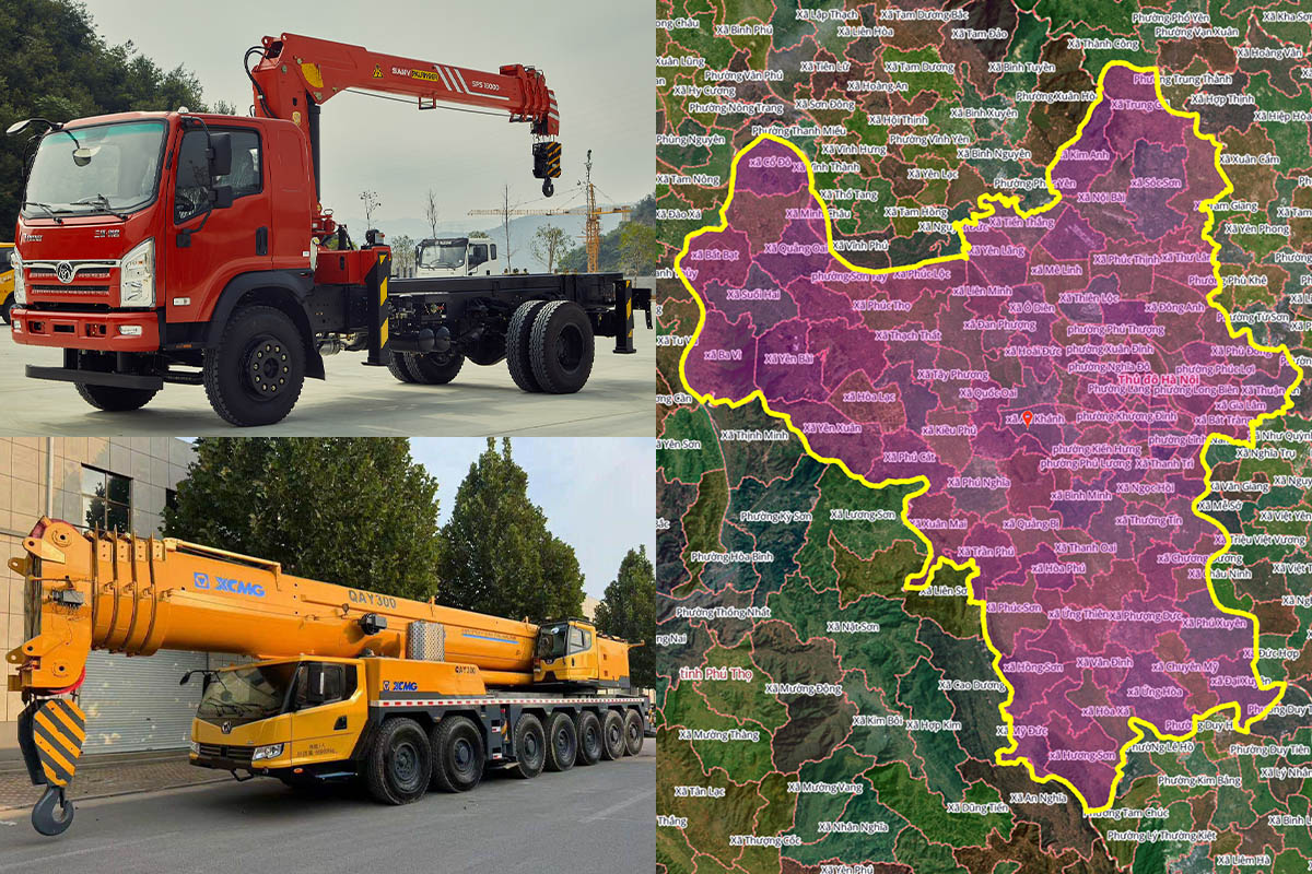 Thuê Xe Cẩu Tại Phường Văn Miếu - Quốc Tử Giám, Hà Nội