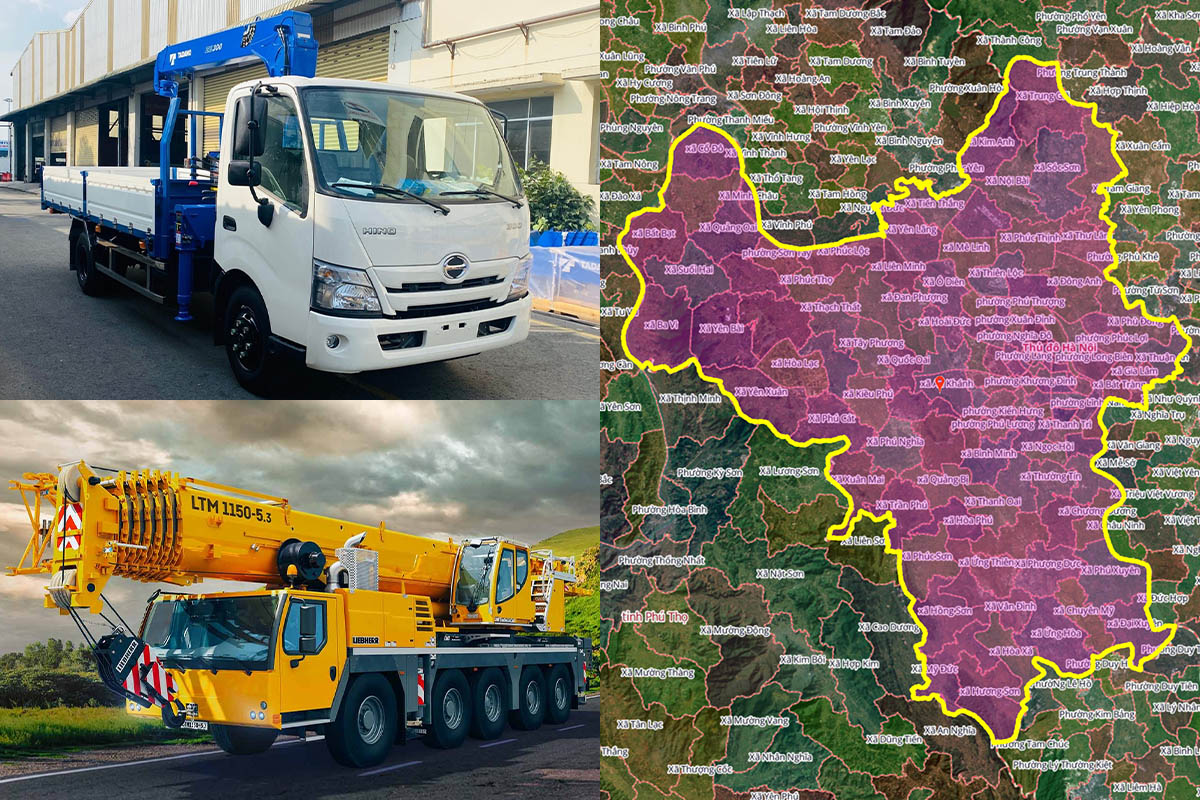 Thuê Xe Cẩu Tại Xã Bình Minh, Hà Nội