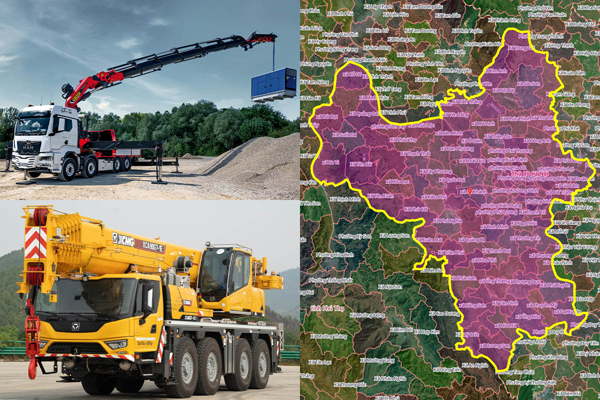 Thuê Xe Cẩu Tại Xã Đa Phúc, Hà Nội