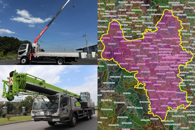 Thuê Xe Cẩu Tại Xã Phú Nghĩa, Hà Nội