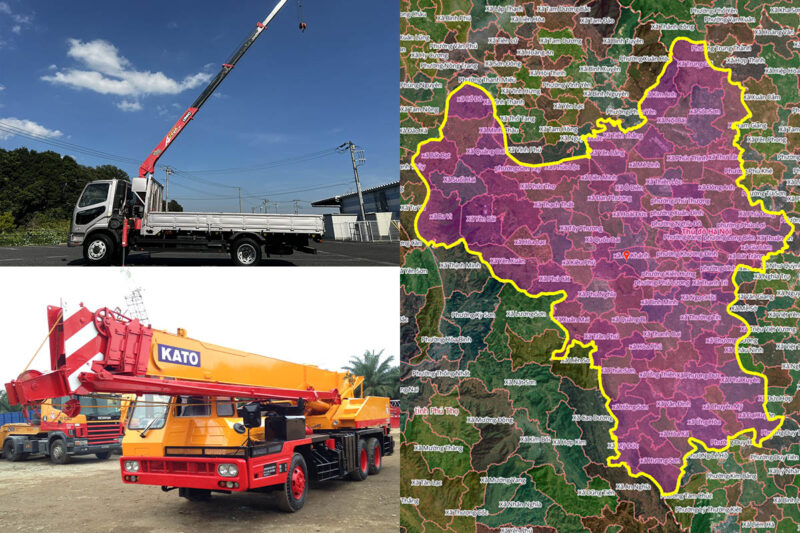 Thuê Xe Cẩu Tại Xã Thiên Lộc, Hà Nội