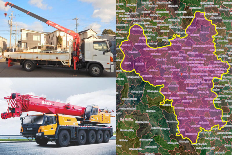 Thuê Xe Cẩu Tại Xã Thuận An, Hà Nội